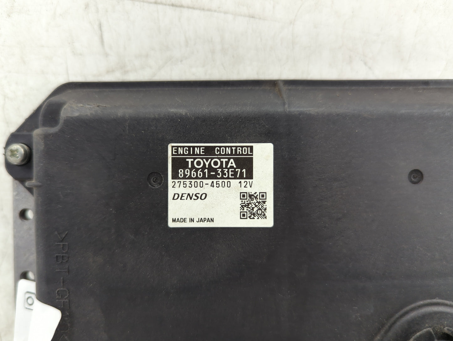 2008-2009 Lexus Es350 PCM Engine Control Computer ECU ECM PCU OEM P/N:89661-33E71 Fits Fits 2008 2009 OEM Used Auto Parts - 