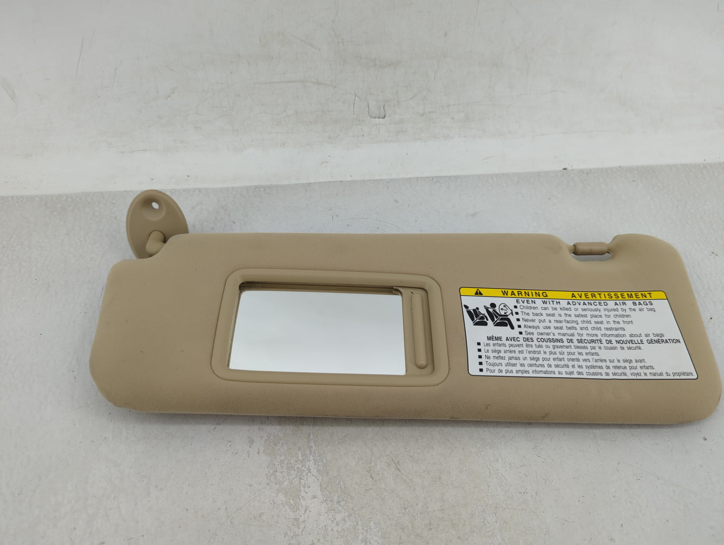 2007-2009 Lexus Es350 Sun Visor Shade Replacement Passenger Right Mirror Fits Fits 2007 2008 2009 OEM Used Auto Parts - Oemu