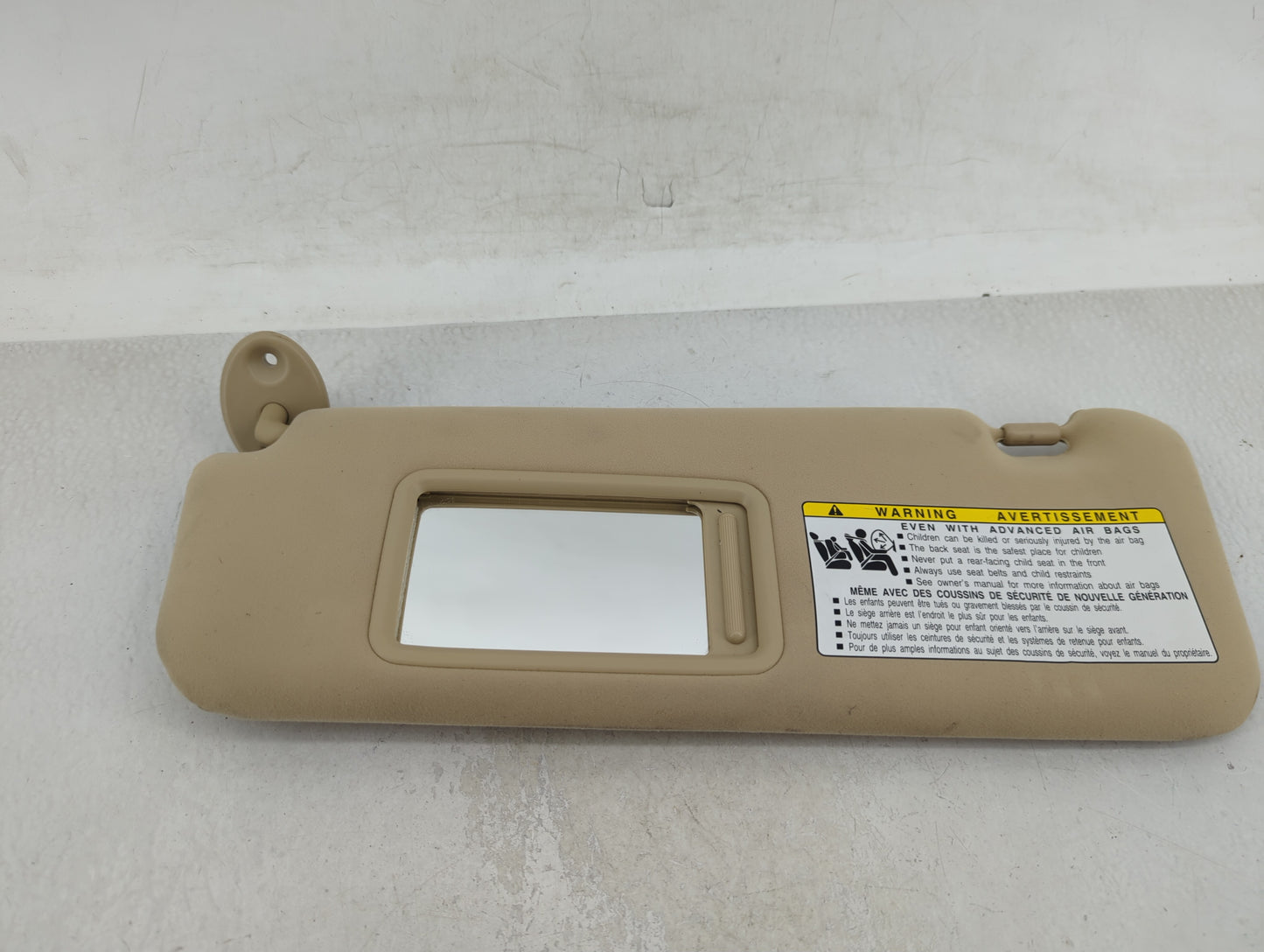 2007-2009 Lexus Es350 Sun Visor Shade Replacement Passenger Right Mirror Fits Fits 2007 2008 2009 OEM Used Auto Parts - Oemu
