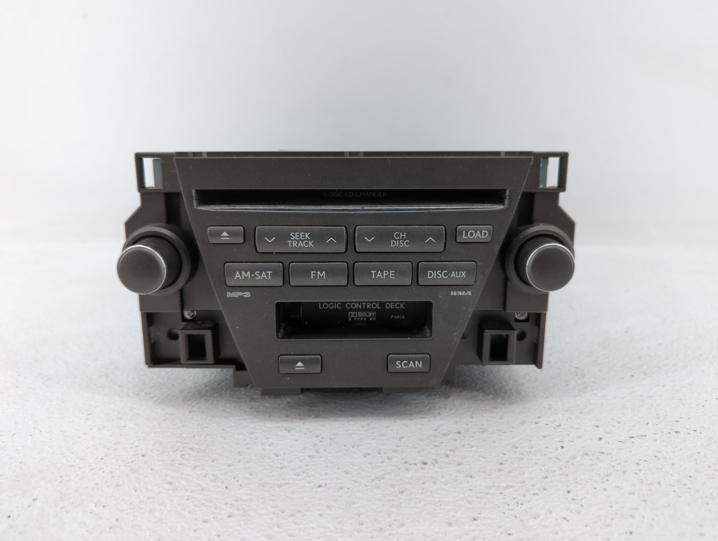 2007-2009 Lexus Es350 Radio AM FM Cd Player Receiver Replacement P/N:86120-33730 Fits Fits 2007 2008 2009 OEM Used Auto Part