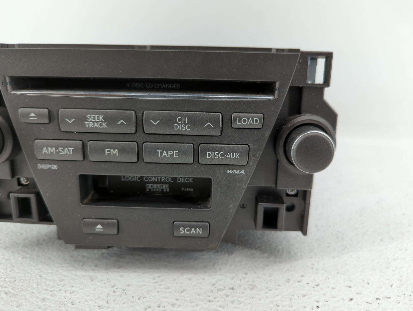 2007-2009 Lexus Es350 Radio AM FM Cd Player Receiver Replacement P/N:86120-33730 Fits Fits 2007 2008 2009 OEM Used Auto Part