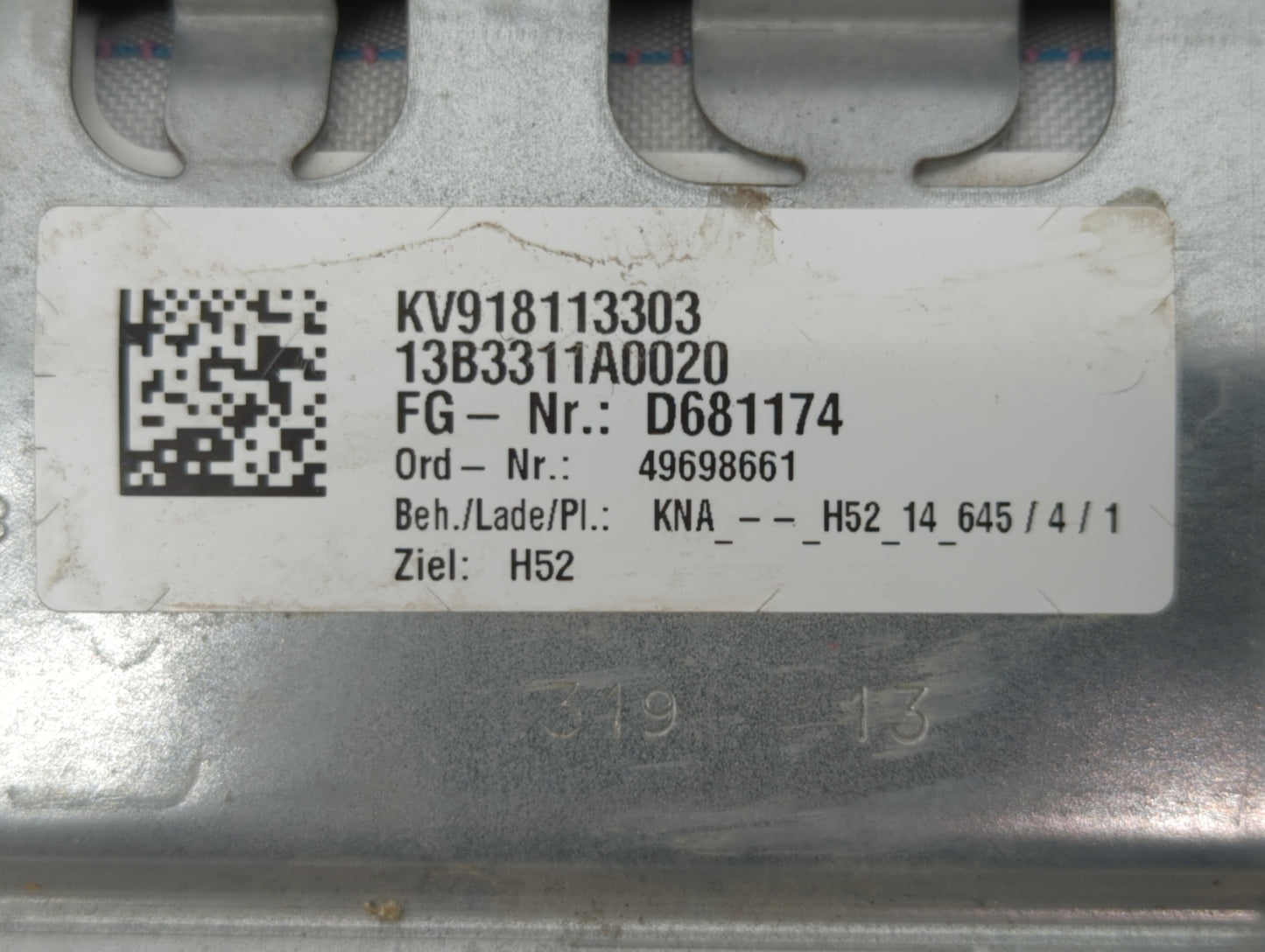 2007-2009 Lexus Es350 Air Bag Passenger Right Knee OEM P/N:KV918113303 Fits Fits 2007 2008 2009 OEM Used Auto Parts - Oemuse