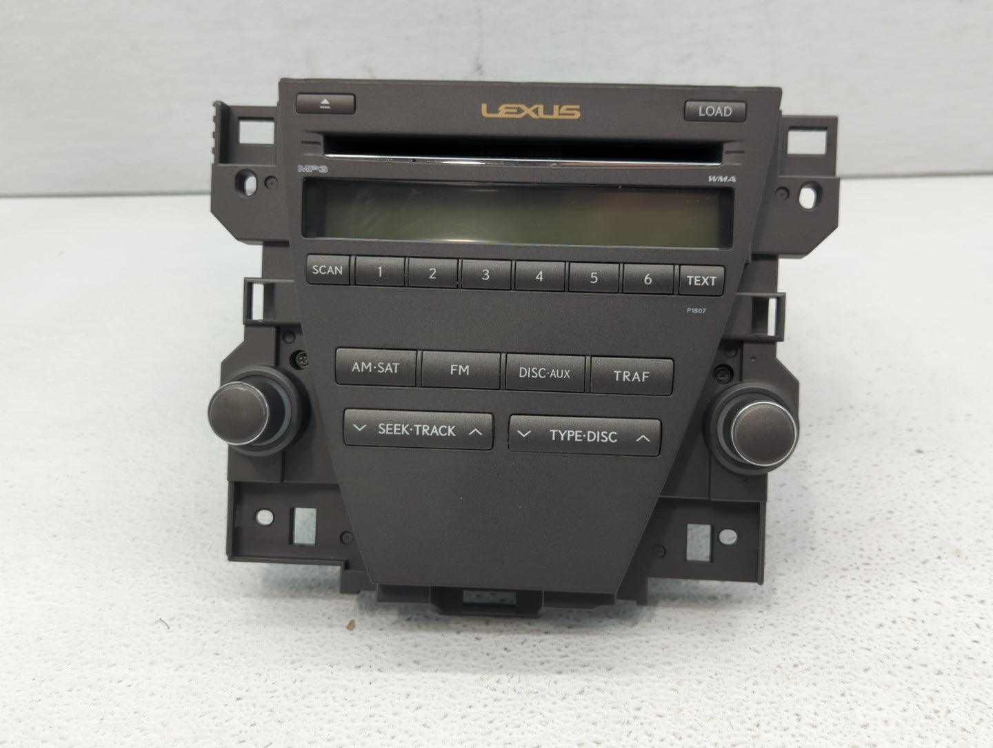 2007-2009 Lexus Es350 Am Fm Cd Player Radio Receiver - Oemusedautoparts1.com