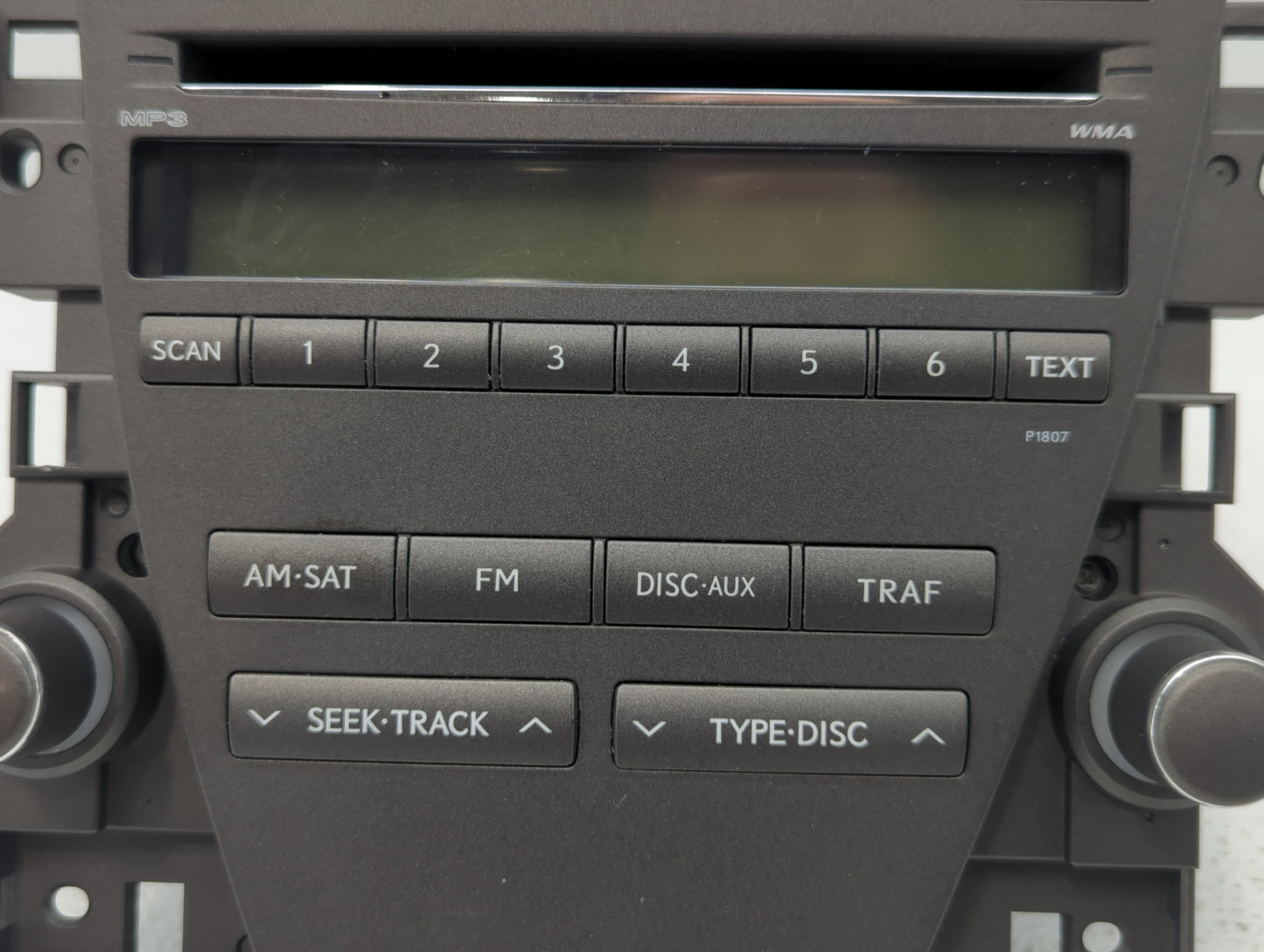 2007-2009 Lexus Es350 Am Fm Cd Player Radio Receiver - Oemusedautoparts1.com