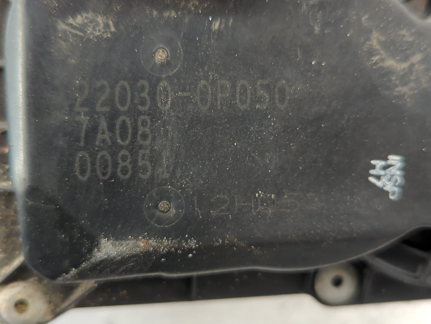 2007-2018 Lexus Es350 Throttle Body P/N:22030-0P050 22030-31030 Fits OEM Used Auto Parts - Oemusedautoparts1.com