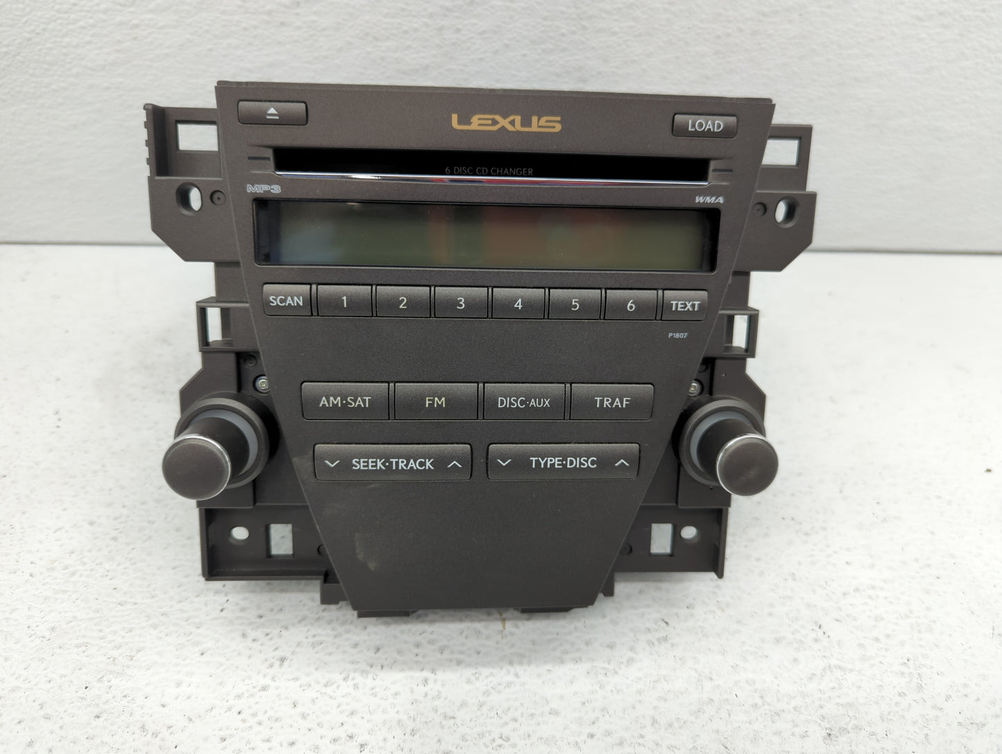 2007-2009 Lexus Es350 Radio AM FM Cd Player Receiver Replacement P/N:86120-33720 55900-33C10 Fits Fits 2007 2008 2009 OEM Us