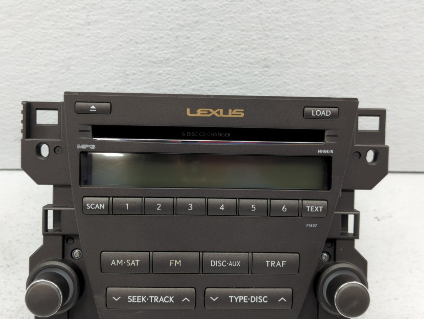 2007-2009 Lexus Es350 Radio AM FM Cd Player Receiver Replacement P/N:86120-33720 55900-33C10 Fits Fits 2007 2008 2009 OEM Us