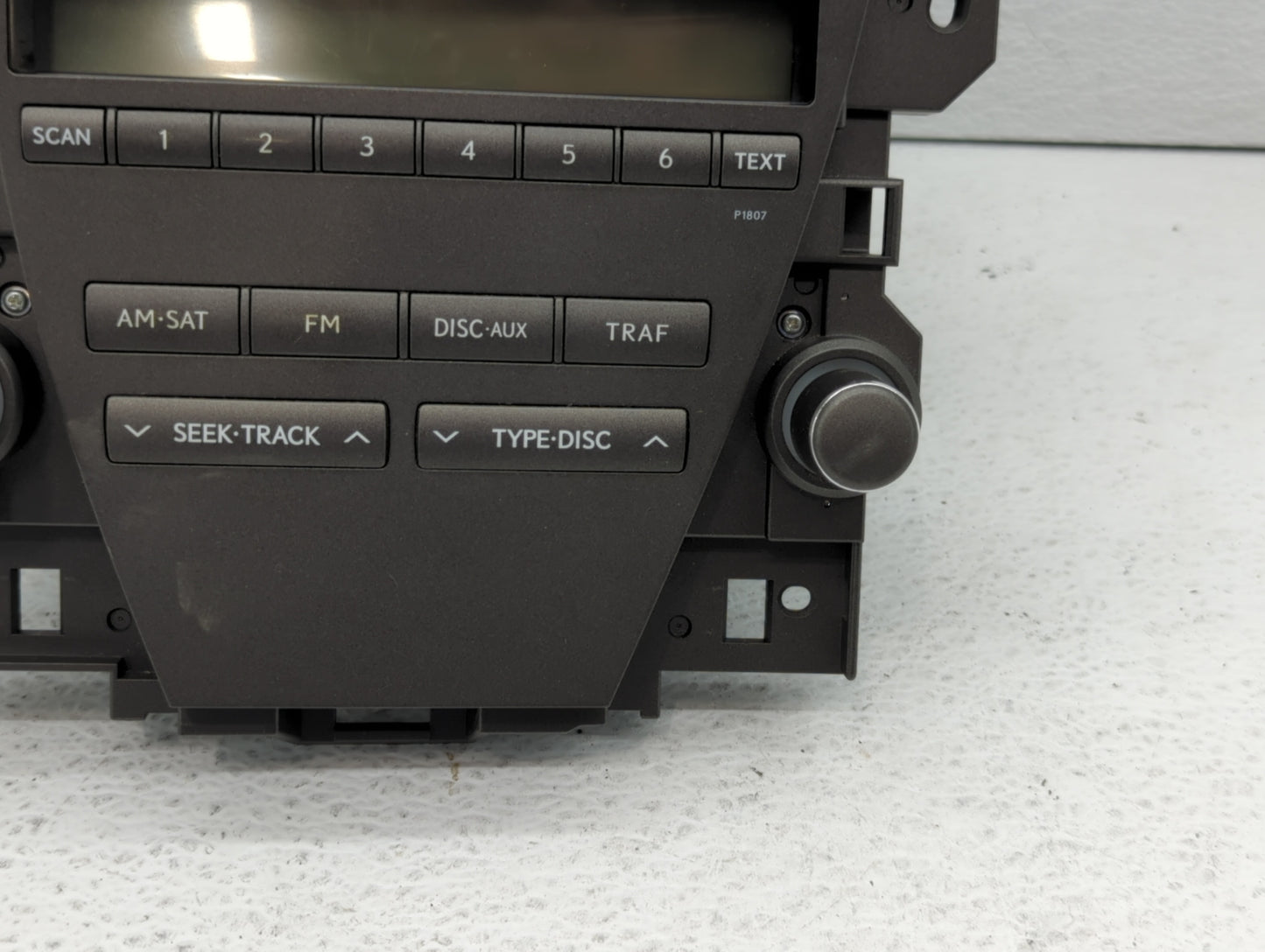 2007-2009 Lexus Es350 Radio AM FM Cd Player Receiver Replacement P/N:86120-33720 55900-33C10 Fits Fits 2007 2008 2009 OEM Us
