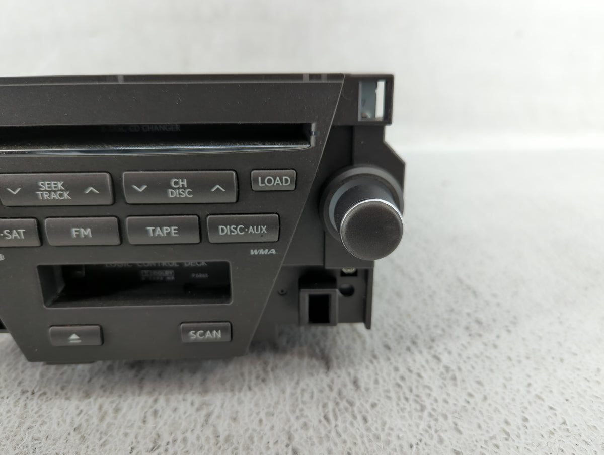2007-2009 Lexus Es350 Am Fm Cd Player Radio Receiver 523008 - Oemusedautoparts1.com