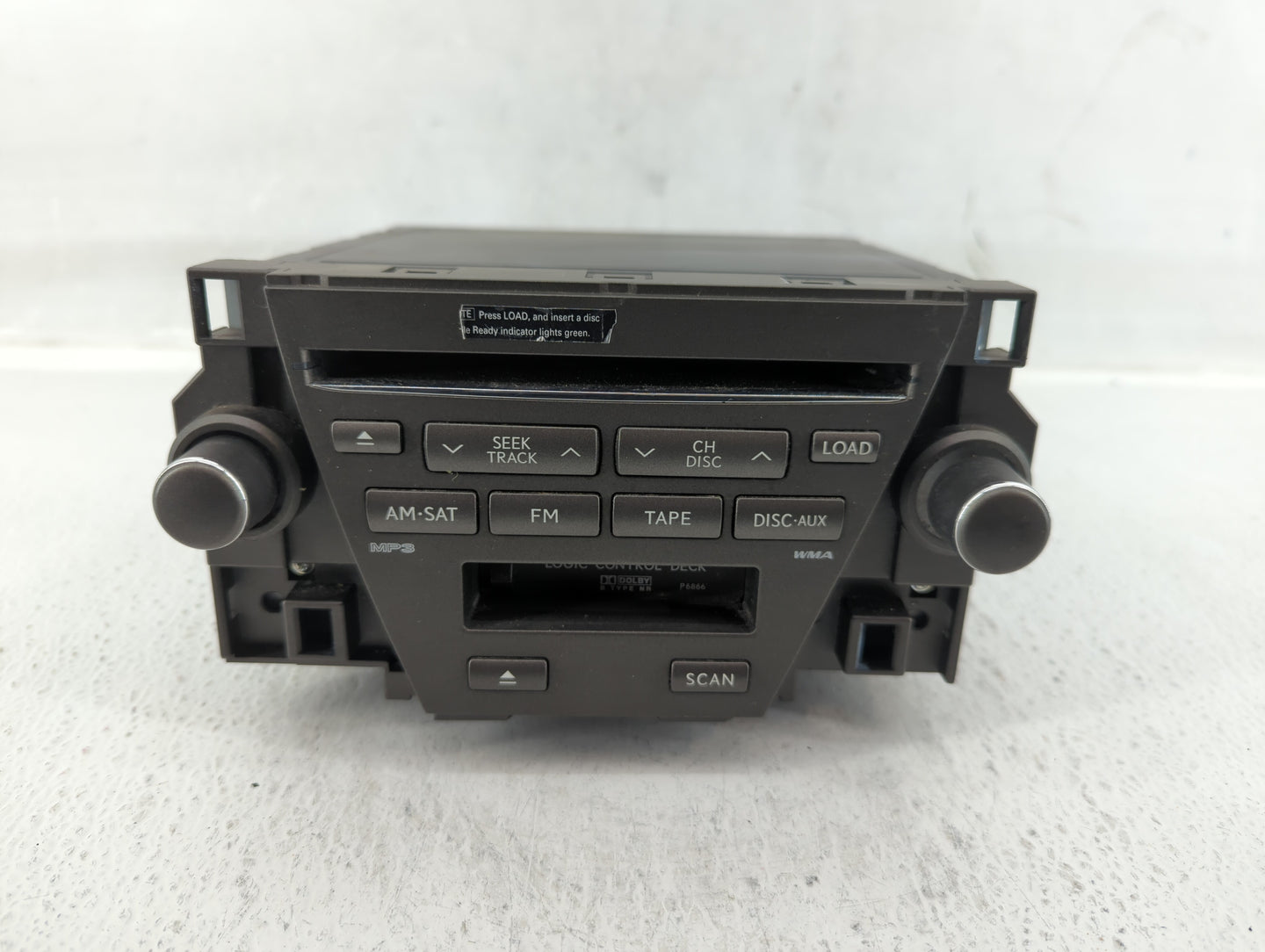 2007-2009 Lexus Es350 Am Fm Cd Player Radio Receiver - Oemusedautoparts1.com