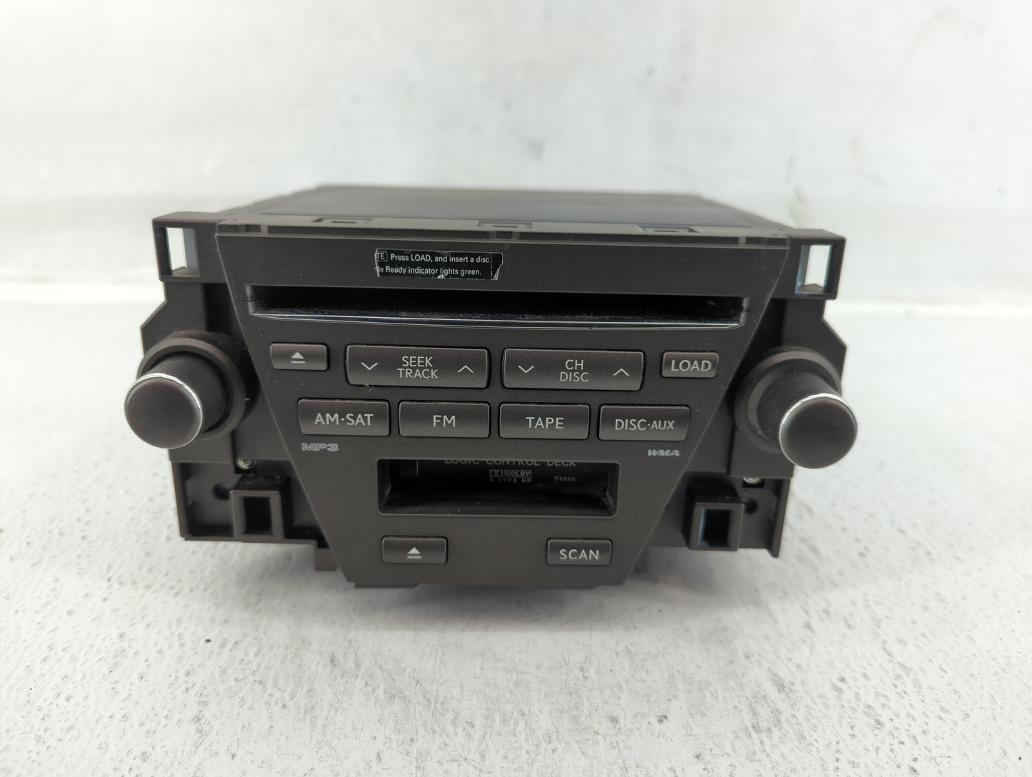 2007-2009 Lexus Es350 Am Fm Cd Player Radio Receiver - Oemusedautoparts1.com