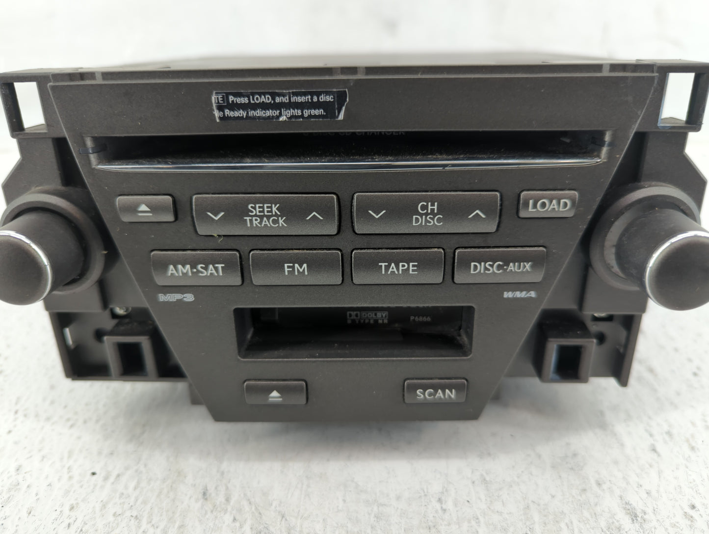 2007-2009 Lexus Es350 Am Fm Cd Player Radio Receiver - Oemusedautoparts1.com