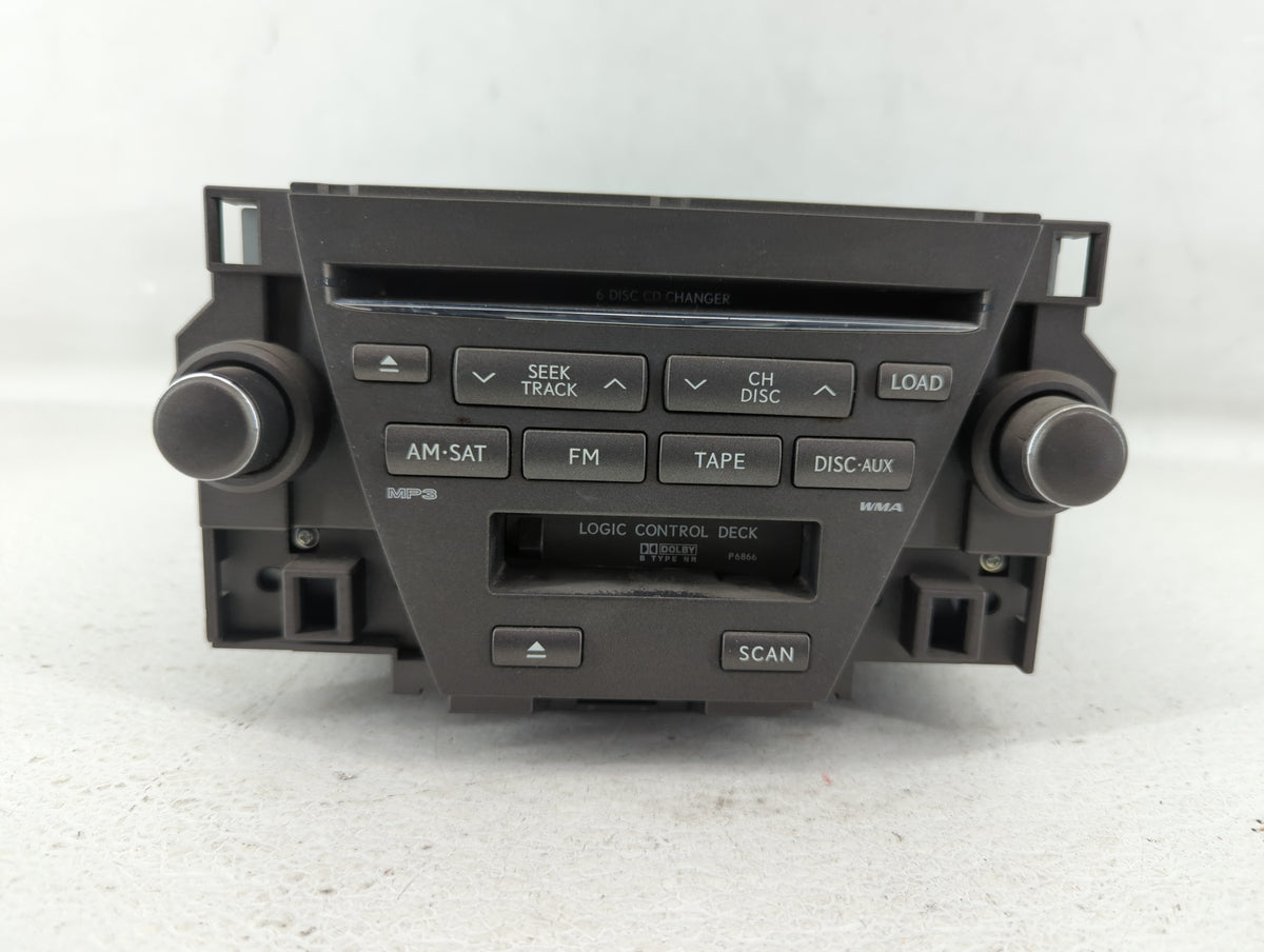 2007-2009 Lexus Es350 Am Fm Cd Player Radio Receiver 548907 - Oemusedautoparts1.com