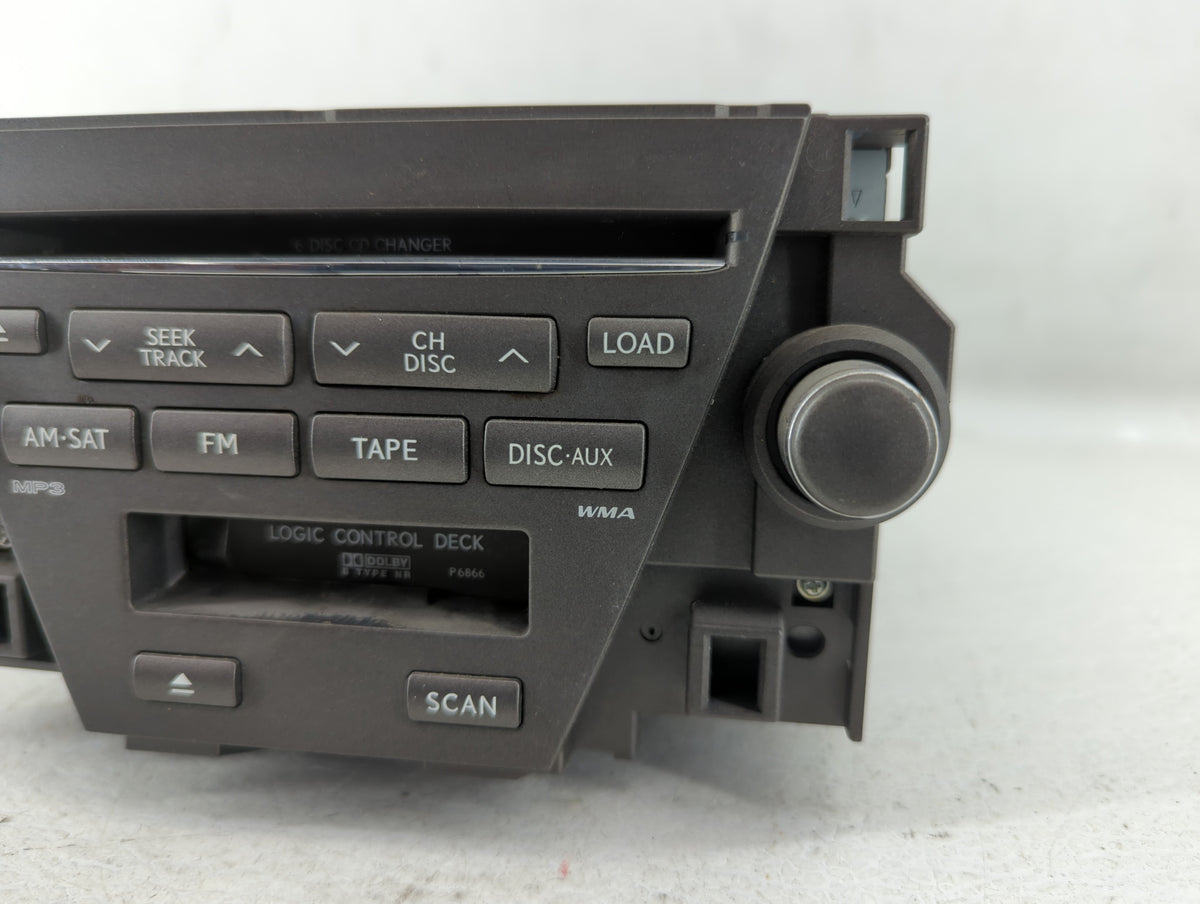 2007-2009 Lexus Es350 Am Fm Cd Player Radio Receiver 548907 - Oemusedautoparts1.com