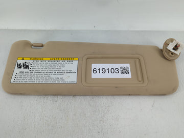2007-2009 Lexus Es350 Sun Visor Shade Replacement Driver Left Mirror Fits Fits 2007 2008 2009 OEM Used Auto Parts