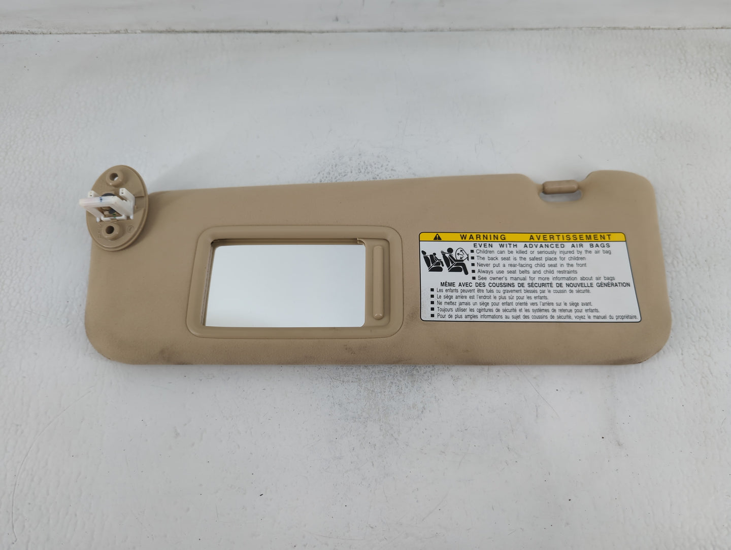 2007-2009 Lexus Es350 Sun Visor Shade Replacement Driver Left Mirror Fits Fits 2007 2008 2009 OEM Used Auto Parts - Oemuseda