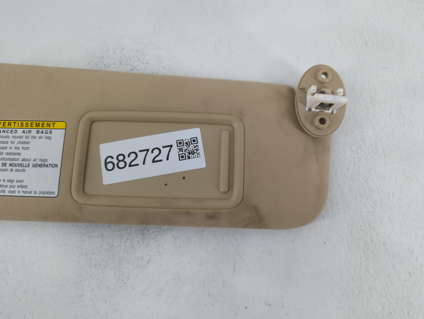 2007-2009 Lexus Es350 Sun Visor Shade Replacement Passenger Right Mirror Fits Fits 2007 2008 2009 OEM Used Auto Parts - Oemu