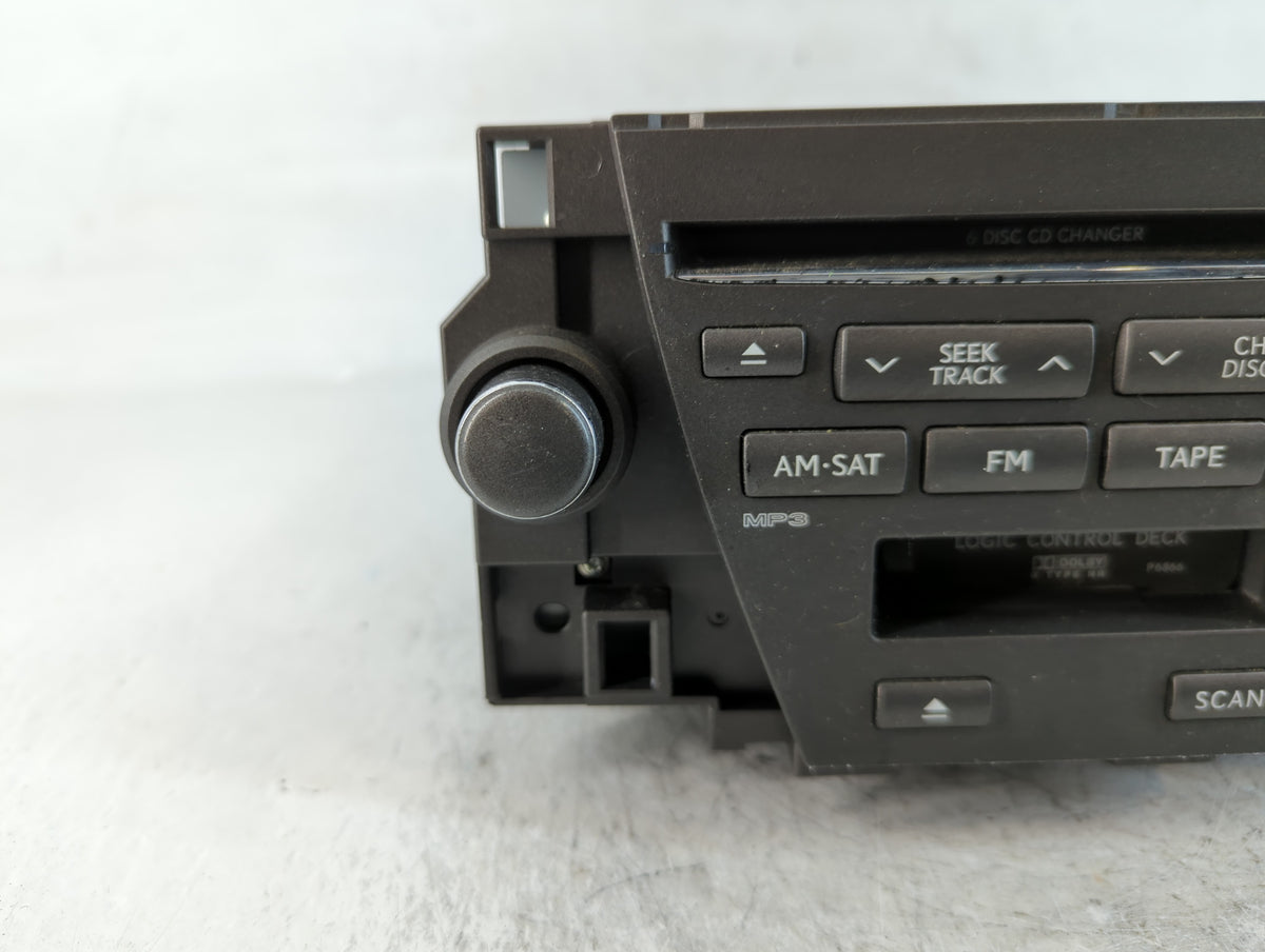 2007-2009 Lexus Es350 Am Fm Cd Player Radio Receiver 765278 - Oemusedautoparts1.com