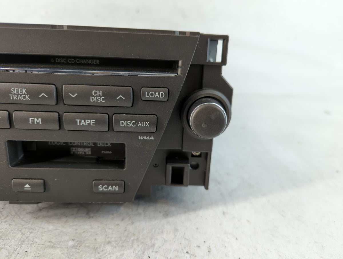 2007-2009 Lexus Es350 Am Fm Cd Player Radio Receiver 765278 - Oemusedautoparts1.com
