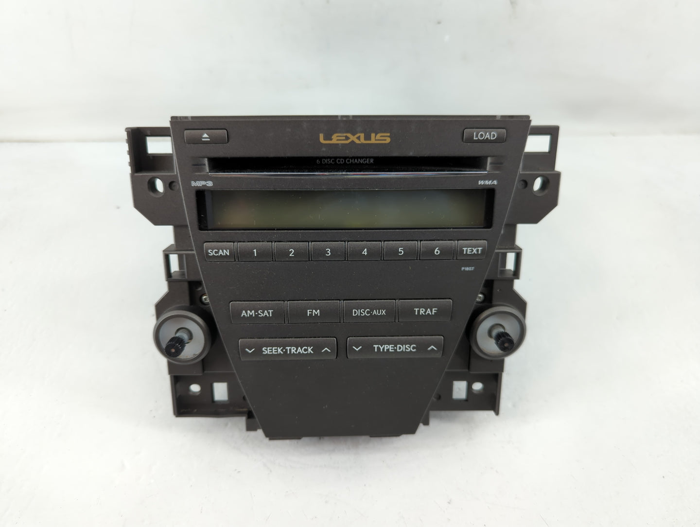 2007-2009 Lexus Es350 Radio AM FM Cd Player Receiver Replacement P/N:86120-33720 Fits Fits 2007 2008 2009 OEM Used Auto Part