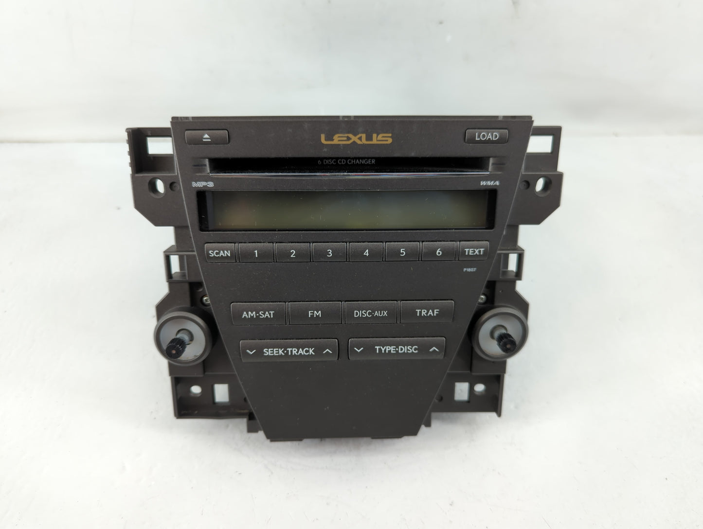2007-2009 Lexus Es350 Radio AM FM Cd Player Receiver Replacement P/N:86120-33720 Fits Fits 2007 2008 2009 OEM Used Auto Part