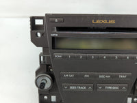 2007-2009 Lexus Es350 Radio AM FM Cd Player Receiver Replacement P/N:86120-33720 Fits Fits 2007 2008 2009 OEM Used Auto Part
