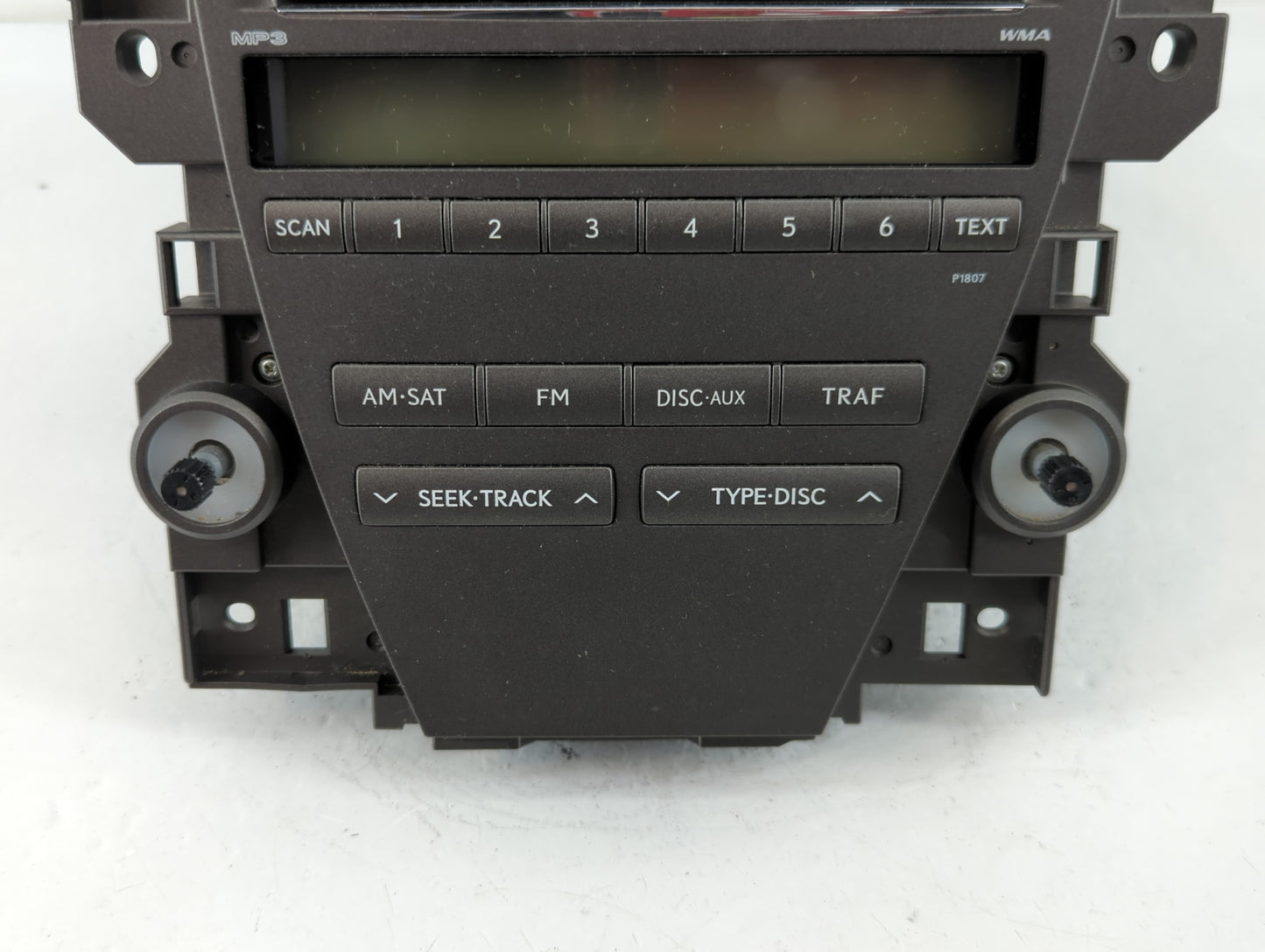 2007-2009 Lexus Es350 Radio AM FM Cd Player Receiver Replacement P/N:86120-33720 Fits Fits 2007 2008 2009 OEM Used Auto Part
