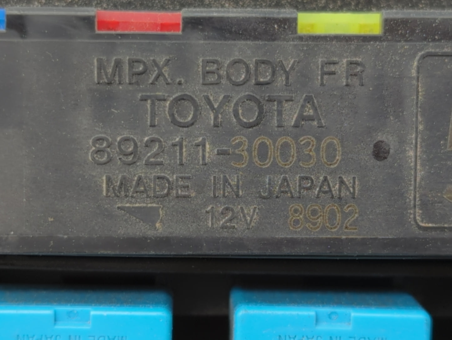 2006 Lexus Gs300 Fusebox Fuse Box Panel Relay Module P/N:89211-30030 7154-8673-30 Fits OEM Used Auto Parts - Oemusedautopart