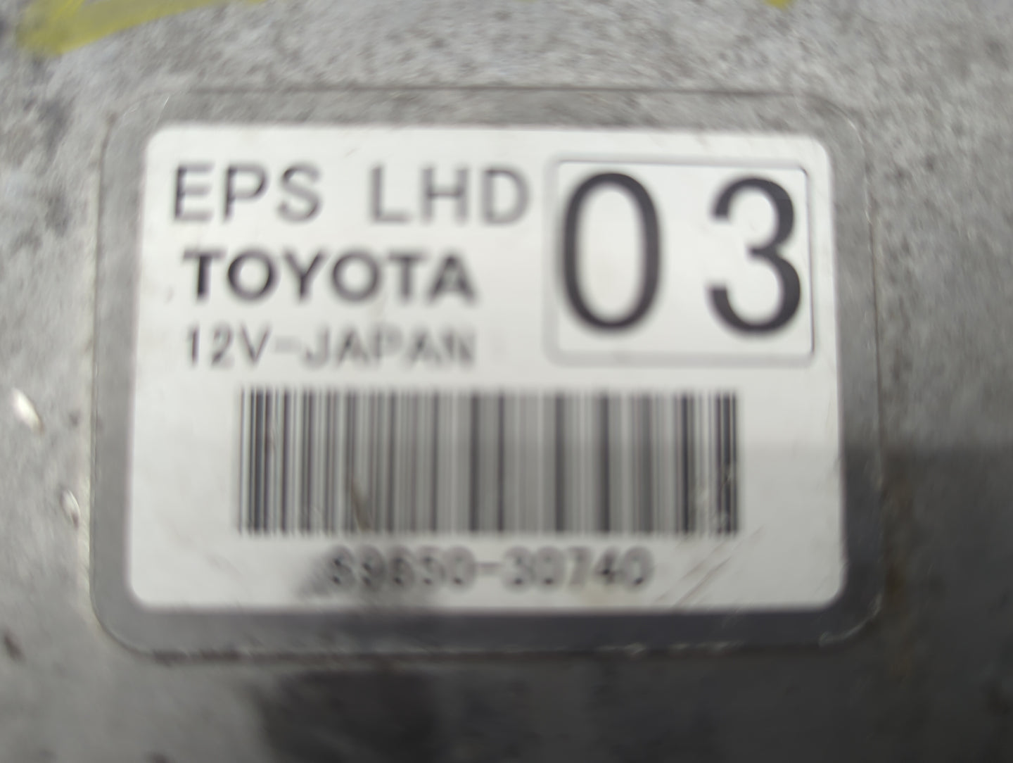 2008-2008 Lexus Gs350 Power Steering Control Module 89650-30740 - Oemusedautoparts1.com