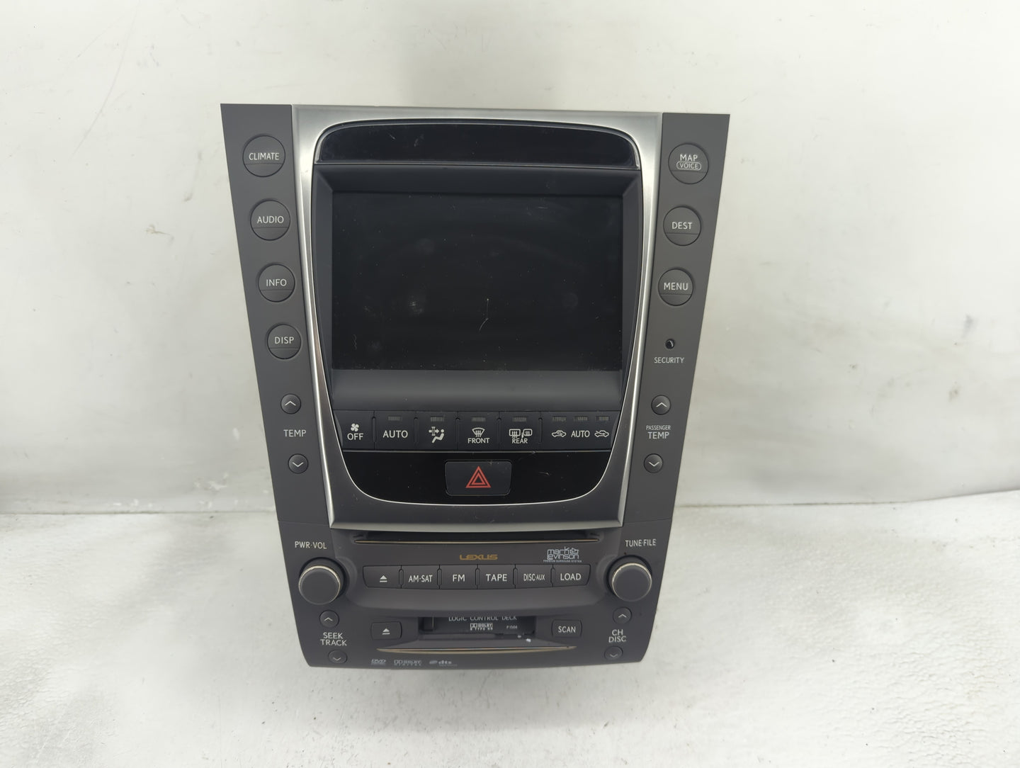 2009 Lexus Gs450h Radio Control Panel - Oemusedautoparts1.com