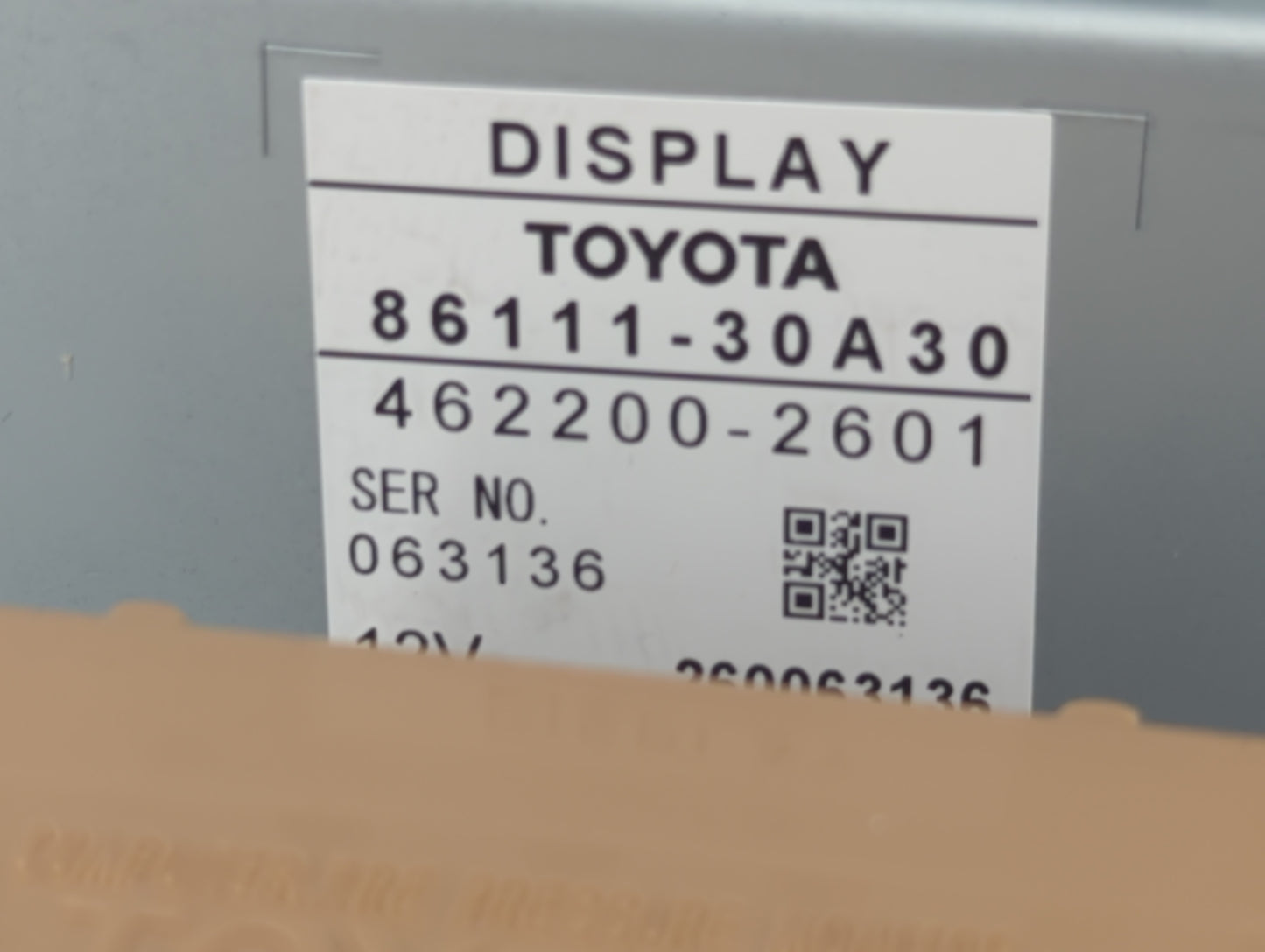 2009 Lexus Gs450h Radio Control Panel - Oemusedautoparts1.com