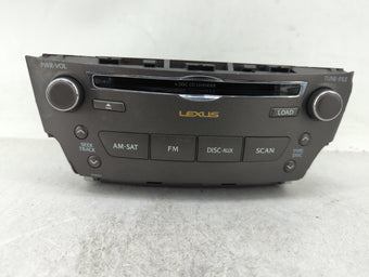compare product 2009 Lexus Is250 Radio AM FM Cd Player Receiver Replacement P/N:86120-53580 Fits OEM Used Auto Parts