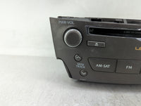 2009 Lexus Is250 Radio AM FM Cd Player Receiver Replacement P/N:86120-53580 Fits OEM Used Auto Parts - Oemusedautoparts1.com