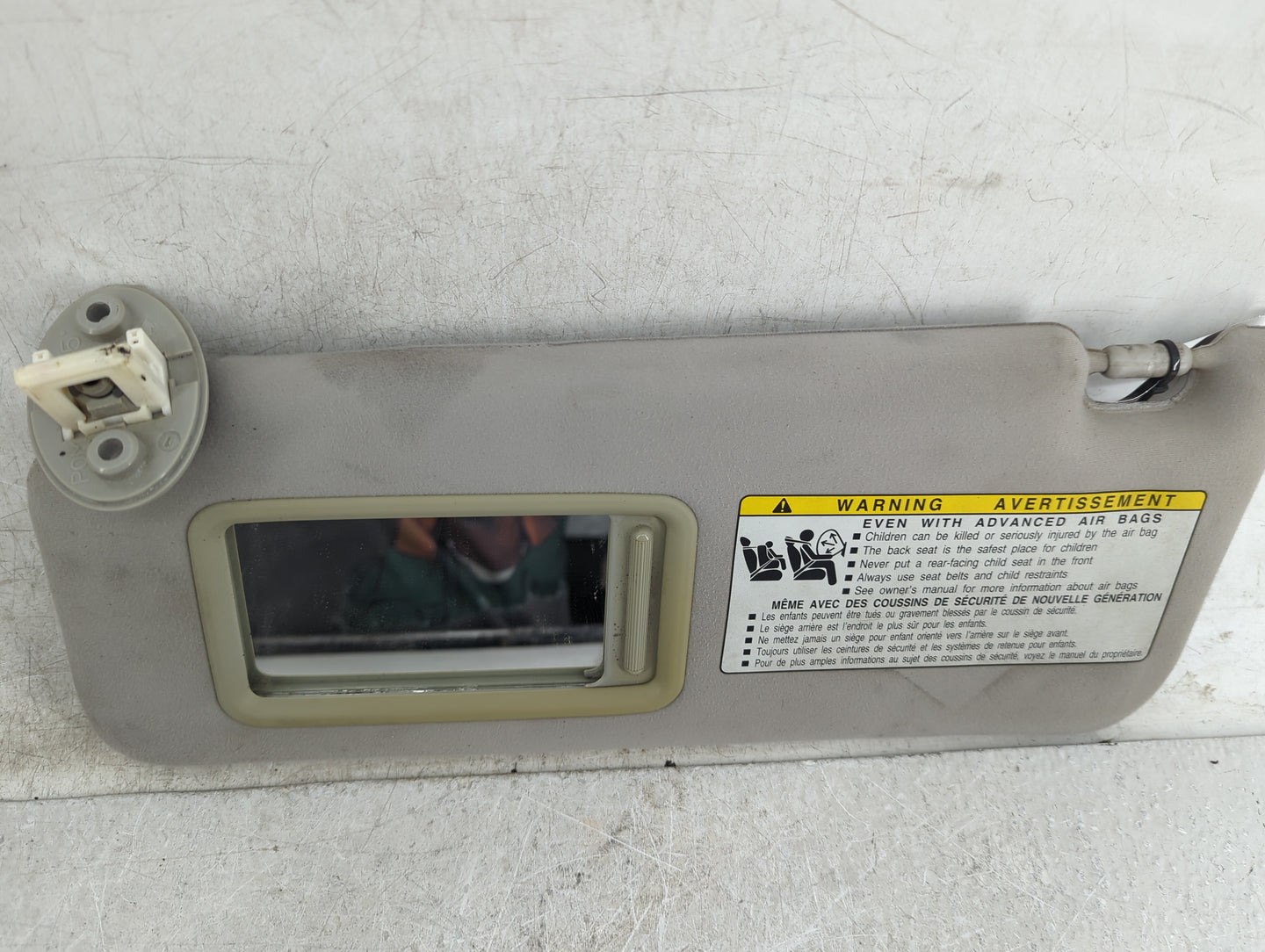 2007-2009 Lexus Is250 Sun Visor Shade Replacement Driver Left Mirror Fits Fits 2007 2008 2009 OEM Used Auto Parts - Oemuseda