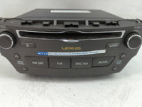 2009 Lexus Is250 Radio AM FM Cd Player Receiver Replacement P/N:86120-53580 Fits OEM Used Auto Parts - Oemusedautoparts1.com