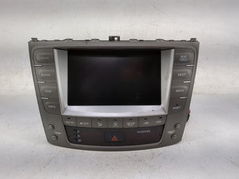 compare product 2006 Lexus Is250 Information Display Screen