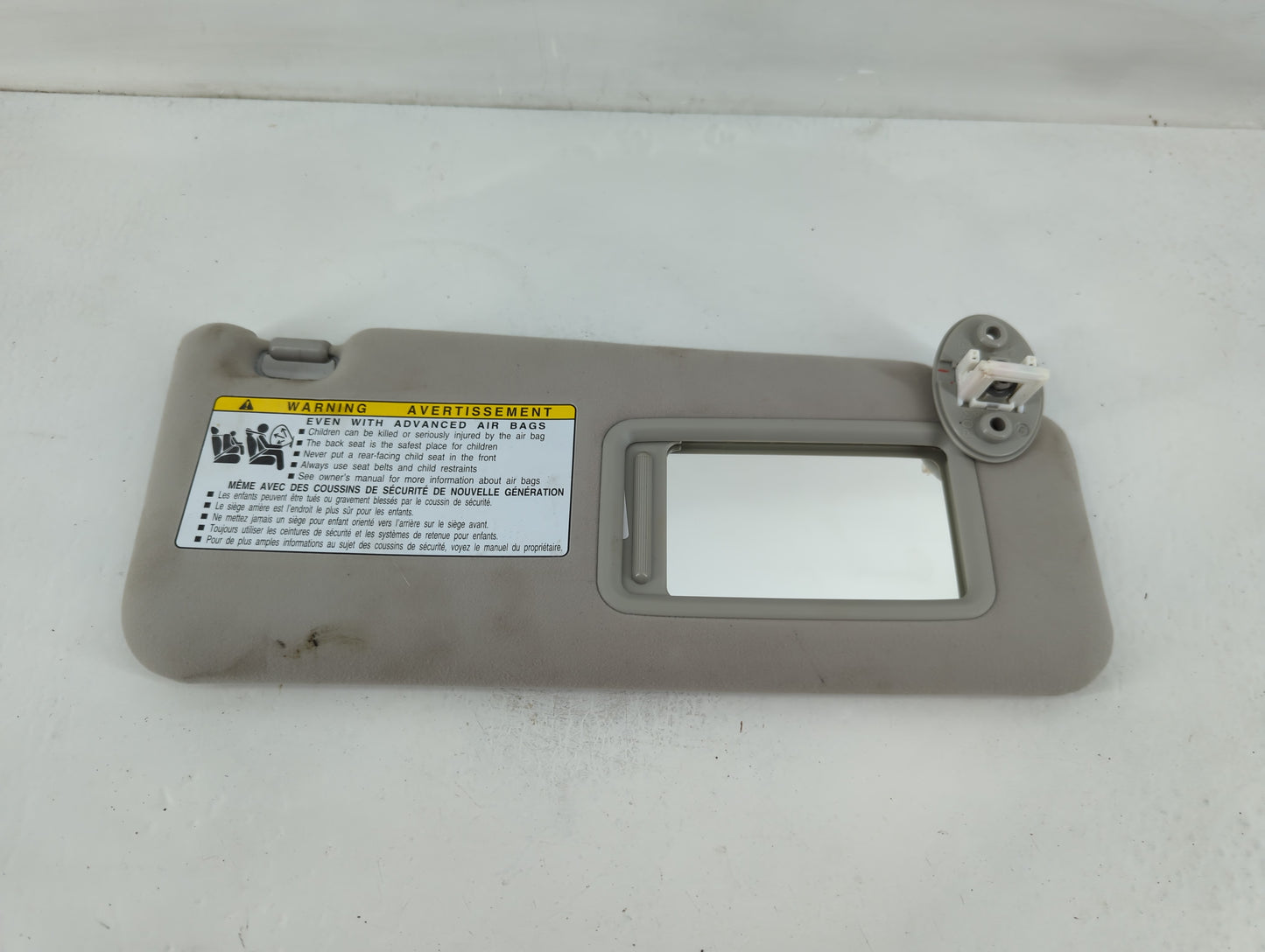 2007-2009 Lexus Is250 Sun Visor Shade Replacement Passenger Right Mirror Fits Fits 2007 2008 2009 OEM Used Auto Parts - Oemu