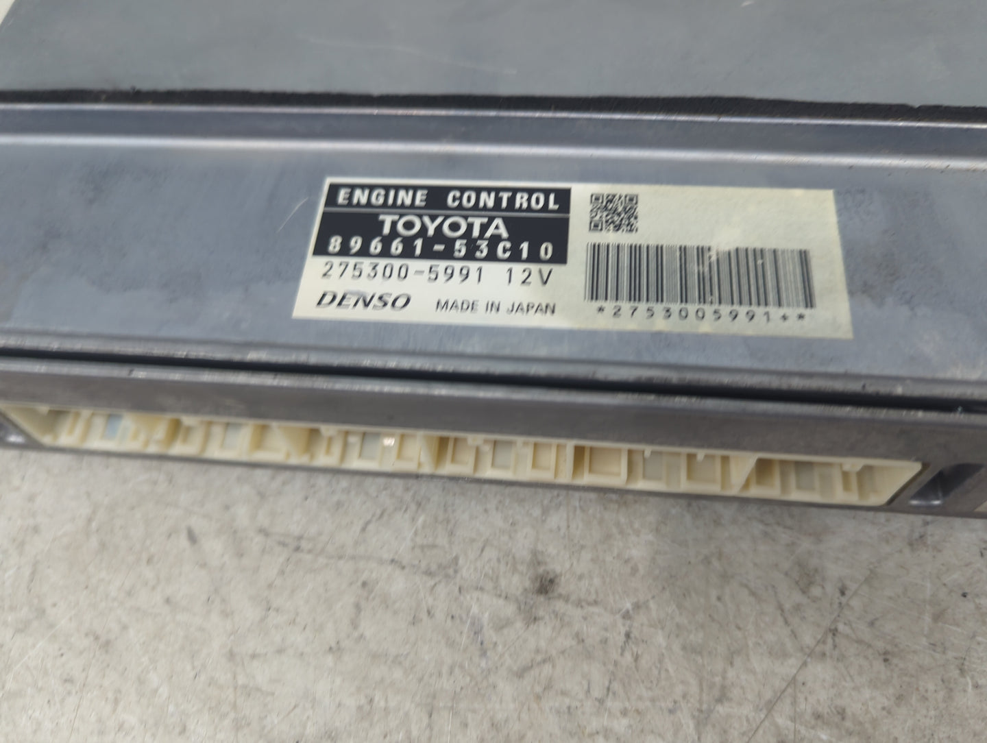 2009 Lexus Is350 PCM Engine Control Computer ECU ECM PCU OEM P/N:89661-53C10 275300-5991 Fits OEM Used Auto Parts - Oemuseda
