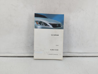 compare product 2009 Lexus Is350 Owners Manual Book Guide OEM Used Auto Parts
