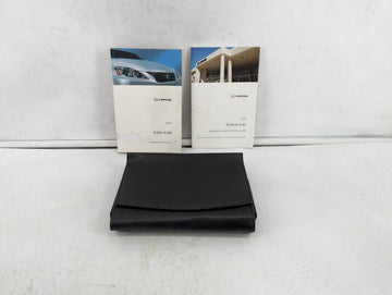 2009 Lexus Is350 Owners Manual Book Guide OEM Used Auto Parts