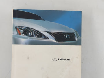2009 Lexus Is350 Owners Manual Book Guide OEM Used Auto Parts