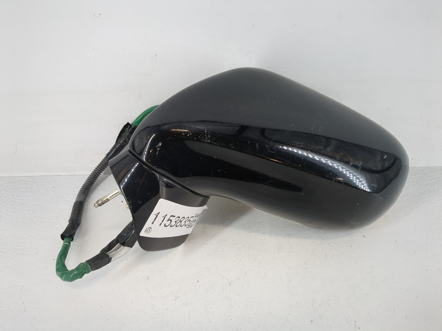 2007-2009 Lexus Ls460 Driver Left Side View Manual Door Mirror Black - Oemusedautoparts1.com