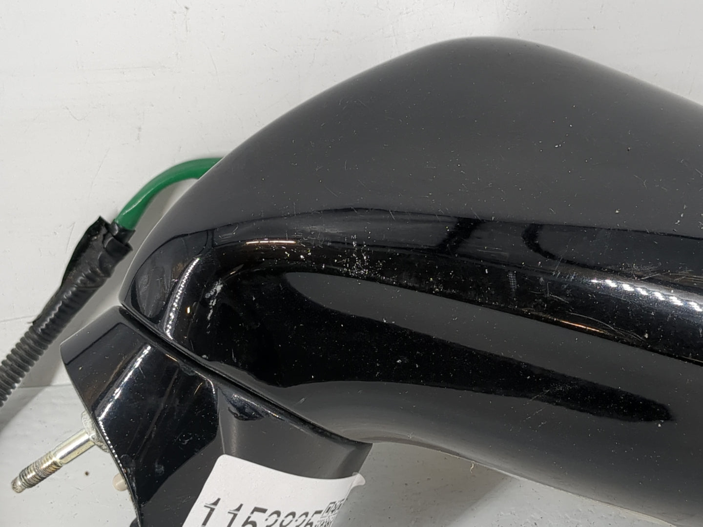 2007-2009 Lexus Ls460 Driver Left Side View Manual Door Mirror Black - Oemusedautoparts1.com
