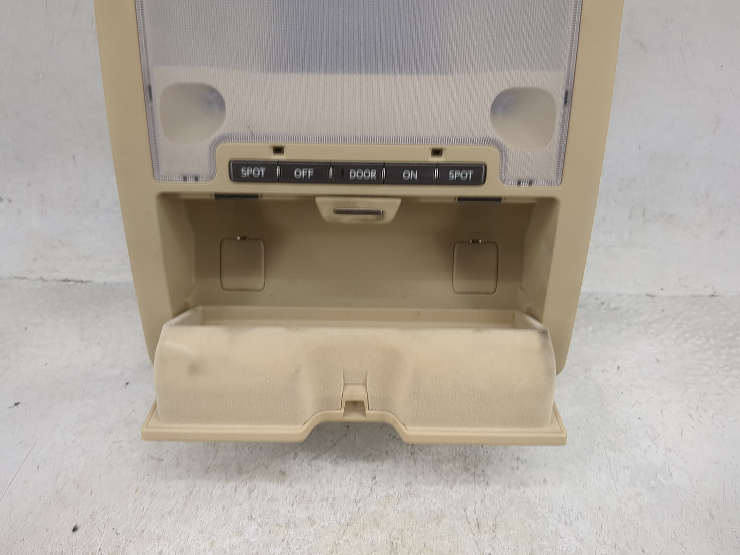 2009 Lexus Ls460 Overhead Roof Console Tan - Oemusedautoparts1.com