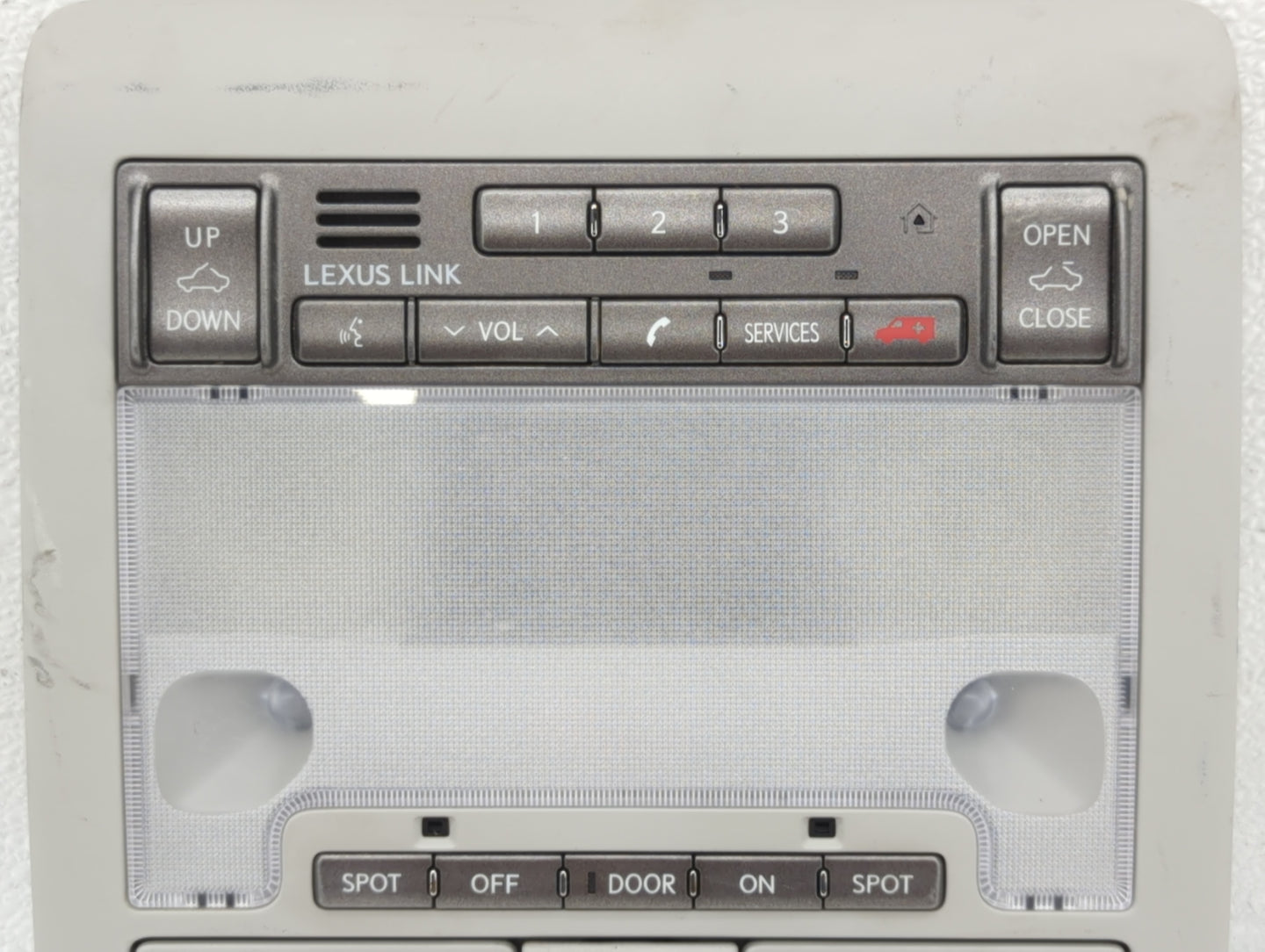 2009 Lexus Ls460 Overhead Roof Console - Oemusedautoparts1.com