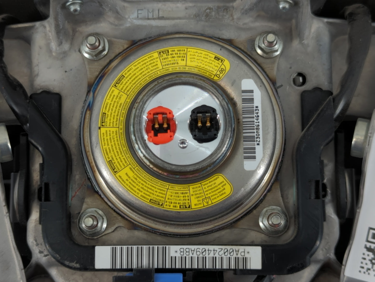 2007-2012 Lexus Ls460 Air Bag Driver Left Steering Wheel Mounted P/N:PA0024409ABB Fits Fits 2007 2008 2009 2010 2011 2012 OE