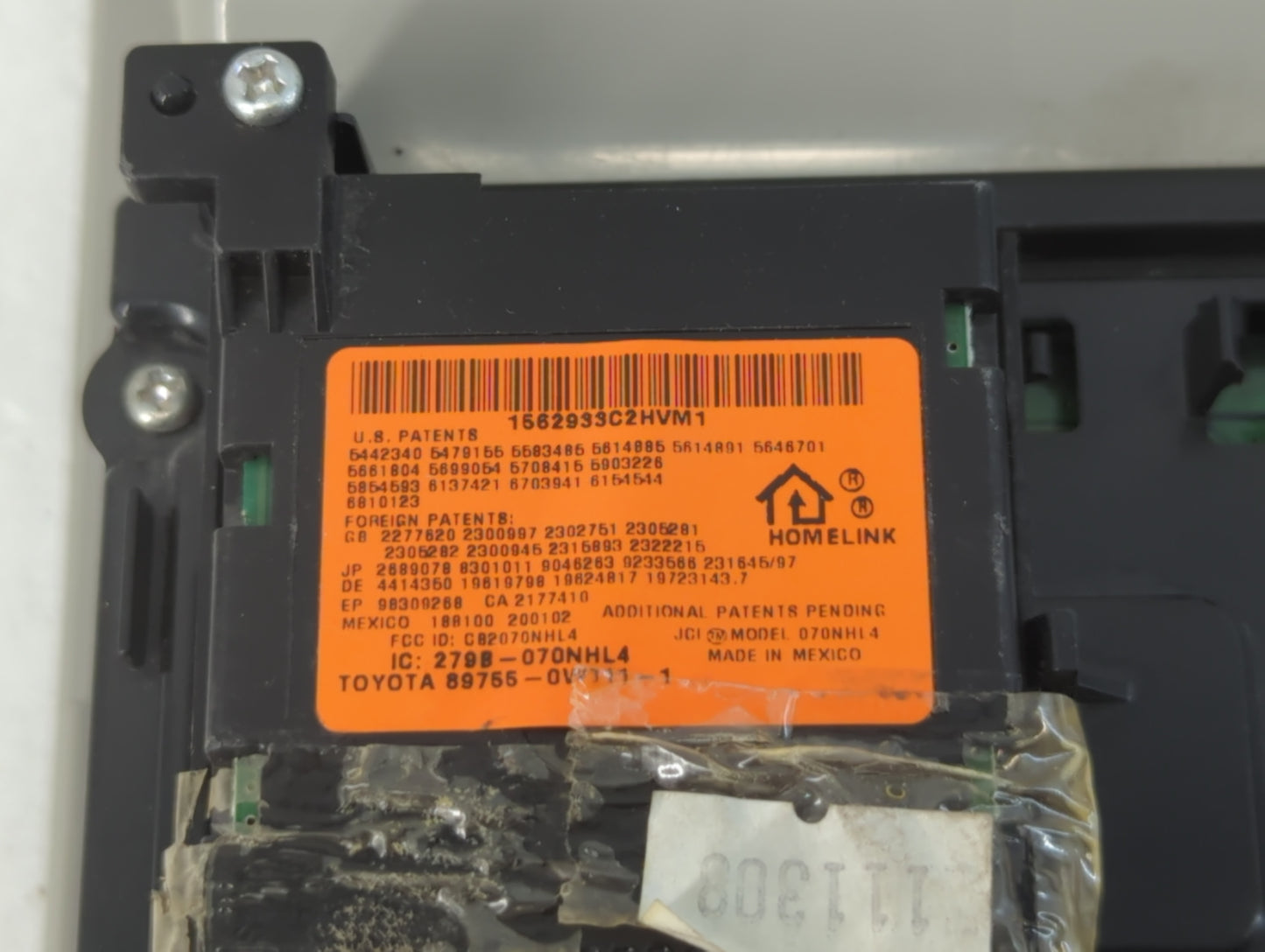 2009 Lexus Ls460 Overhead Roof Console - Oemusedautoparts1.com