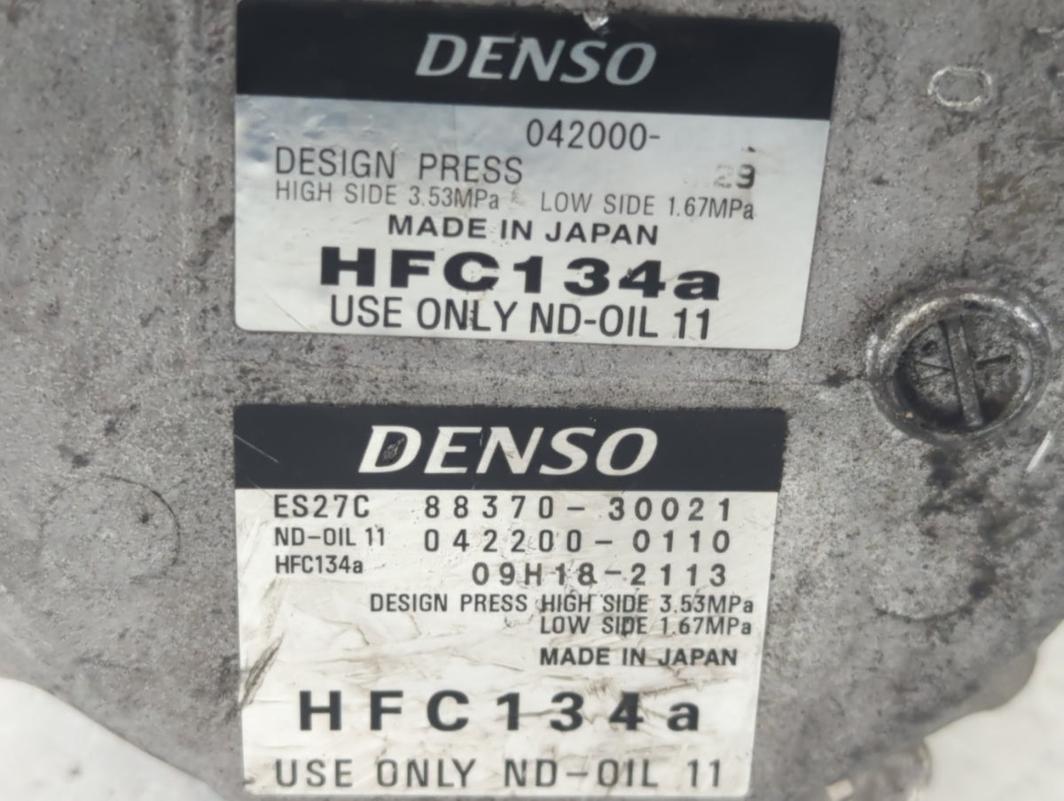 2009 Lexus Ls600h Air Conditioning A/c Ac Compressor Oem - Oemusedautoparts1.com