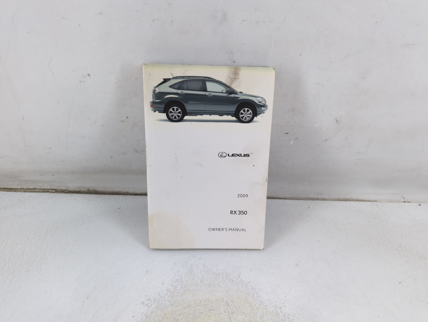 2009 Lexus Rx350 Owners Manual Book Guide P/N:01999-48821 OEM Used Auto Parts - Oemusedautoparts1.com