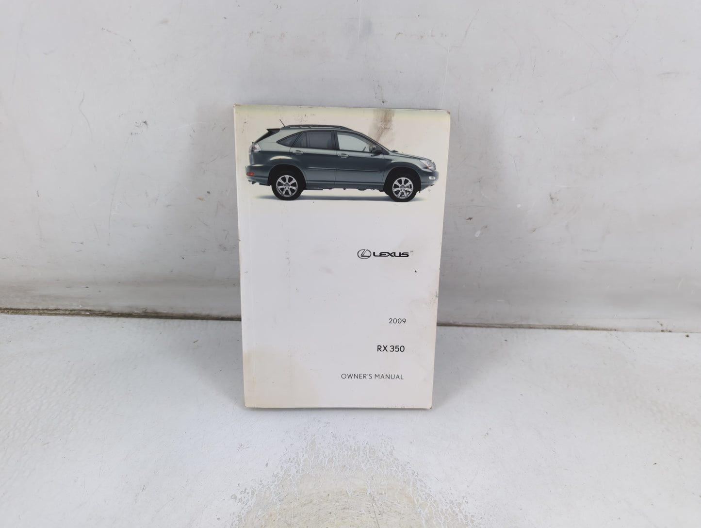 2009 Lexus Rx350 Owners Manual Book Guide P/N:01999-48821 OEM Used Auto Parts - Oemusedautoparts1.com